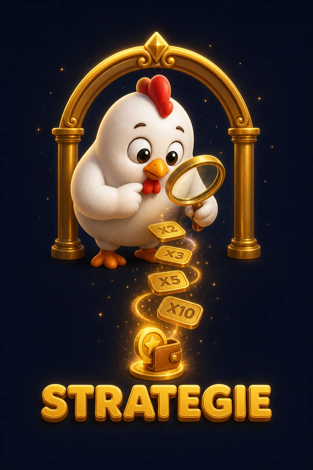 Chicken Road Strategie Diagramm mit Cashout-Multiplikator x1,5 bis x2,5